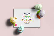 Easter Eggs & Card Mockup, an Advertising Mockup by Se٧enStudio (Thumbnail 5 of 8)