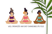 Yoga and My Cat, a Healthcare Illustration by Annakniaz (Thumbnail 4 of 10)