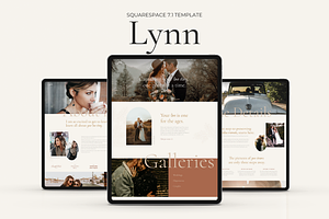 Squarespace Template Lynn