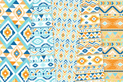 Beach Aztec Digital Paper, a Pattern Graphic by Avenie Digital (Thumbnail 4 of 4)