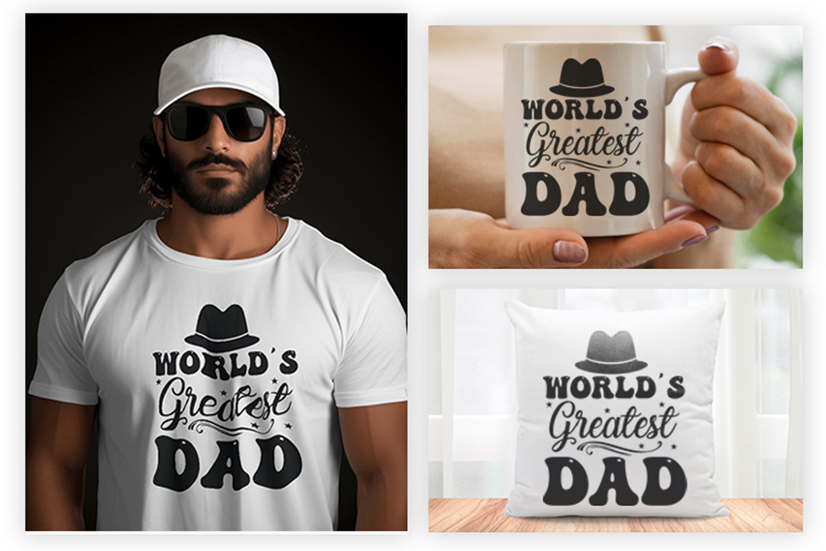 Fathers Day SVG Bundle Cricut Design, an Object Graphic by Creative Arslan (Photo 4 of 6)