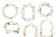 Watercolor Flower - Art Nouveau, a Decorative Illustration by Beigetime (Thumbnail 9 of 14)