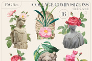 ANTIQUE Collage Creator Art Elements, an Object Graphic by Oksana Trygub (Thumbnail 4 of 29)
