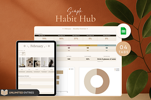 Simple Habit Tracker | Google Sheets, a Templates & Theme by Matisse Studio