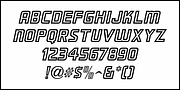 Theater News JNL, a Font by Jeff Levine Fonts (Thumbnail 5 of 5)