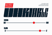 Gokan - Bold Variable Sans Serif, a Sans Serif Font by Valentino Vergan (Thumbnail 8 of 16)