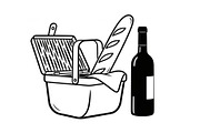 50 Woven Basket Vector Bundle, an Illustration by Designs_River (Thumbnail 29 of 51)