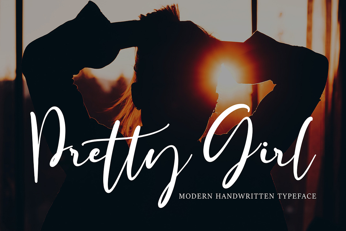 Sentired, a Script Font by pineungtype (Photo 1 of 9)