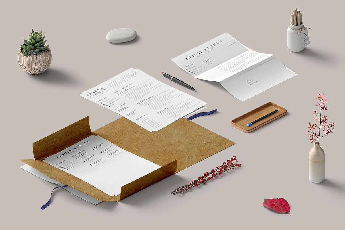 Easy Resume Template & Cover Letter, a Resume Template by HIRED Design Studio (Photo 11 of 13)