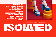 CEASE EXCESS - ULTRA-BOLD FONT, a Sans Serif Font by 177Studio (Thumbnail 4 of 8)