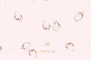 Strawberry pattern, a Pattern Graphic by maniamantellina (Thumbnail 2 of 2)