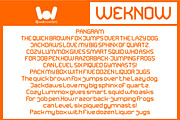 Hundred Percent font, a Font by weknow (Thumbnail 6 of 8)