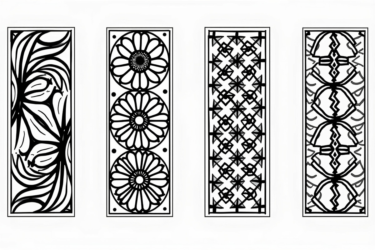 Modern Geometric Wall Panel Bundle, an Illustration by Designs_River (Photo 7 of 7)