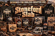 Stoneford Slab, a Slab Serif Font by Wow Magic (Thumbnail 2 of 5)