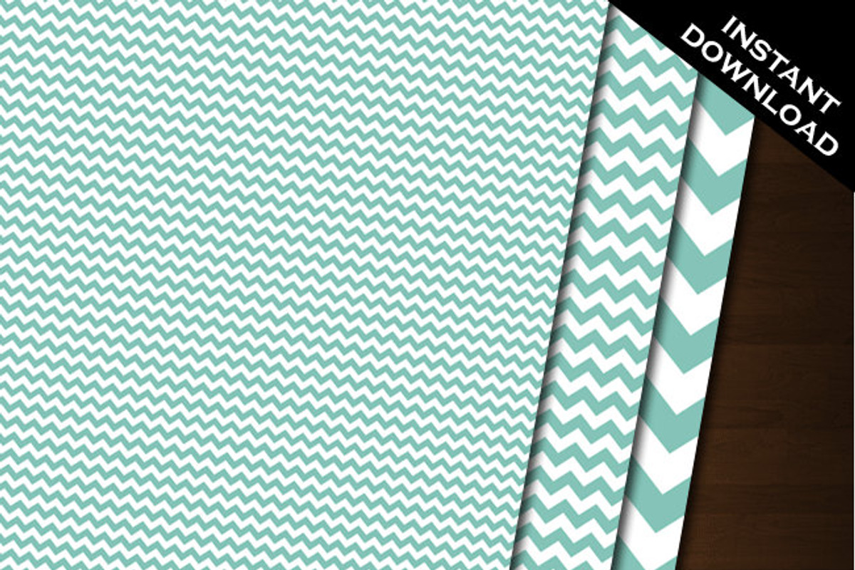 153 Piece White Chevron Paper Pack preview 2