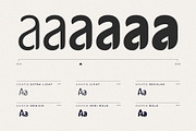 Ughtie – Elegant Sans Family Font, a Sans Serif Font by Krismagraph (Thumbnail 3 of 12)
