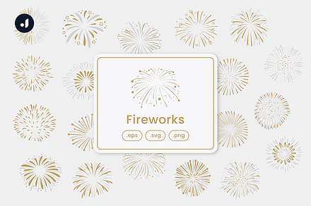 Pyrotechnic explosion or fireworks for celebration | Graphic Objects ...