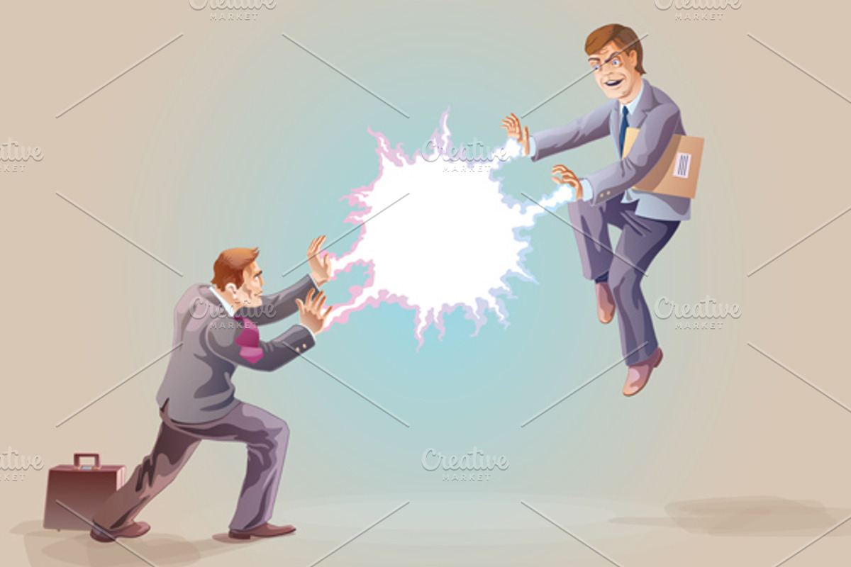 Confrontation, a Work Illustration by LEKS illustrations (Photo 3 of 4)