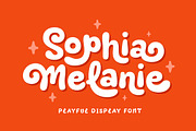 Sophia Melanie – Playful Font, a Script Font by Grezline Studio (Thumbnail 1 of 11)