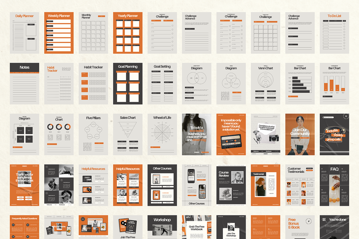 Canva Workbook Template for Coaches, a Magazine Template by Branding Babe Co. (Photo 8 of 10)