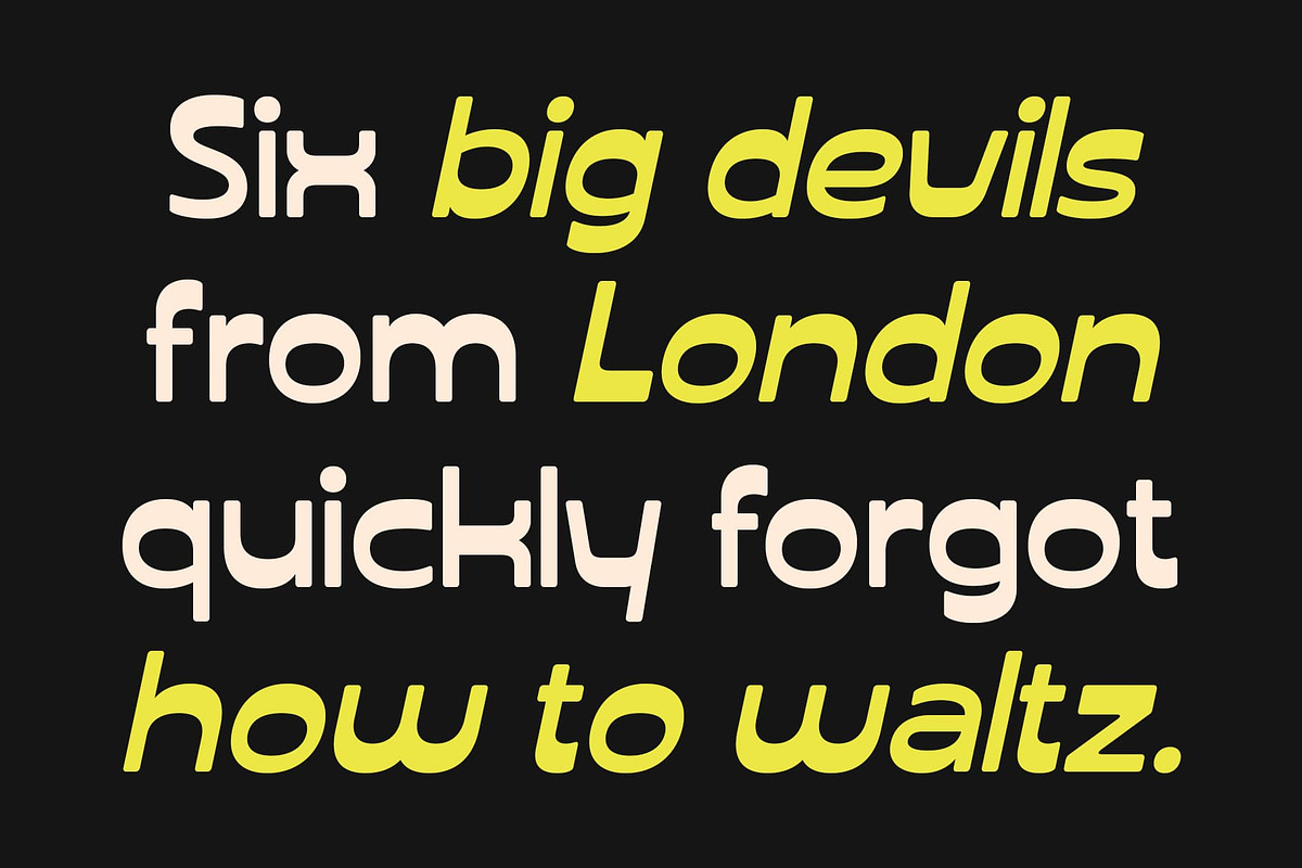CS Marsden – Reverse Contrast Font, a Sans Serif Font by Craft Supply Co. (Photo 3 of 8)