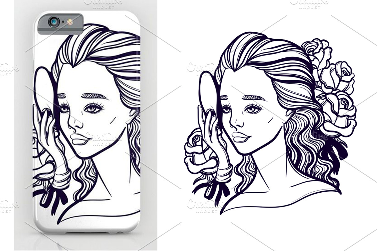 Only Girls! Tattoo girls, an Animal Illustration by Vavavka (Photo 4 of 13)