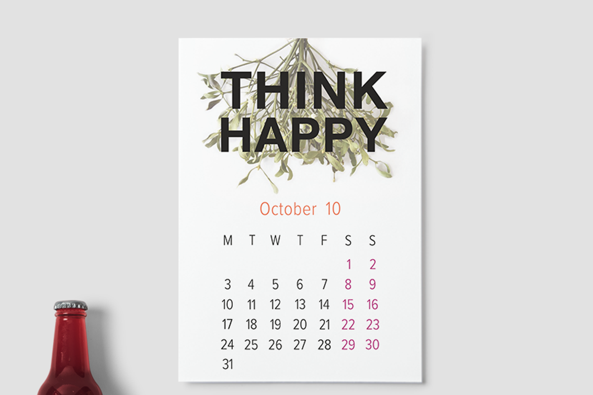 Printable calendar 2016 — motivating, a Stationery Template by marina.nazarova (Photo 12 of 14)