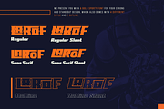 LAROF | Athletic Font, a Font by twinstd (Thumbnail 2 of 13)