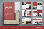 Business Plan Template, a Magazine Template by Haps Space (Thumbnail 1 of 8)