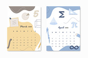 2025 Calendar-School Theme, a Presentation Template by ryelart.design (Thumbnail 7 of 11)