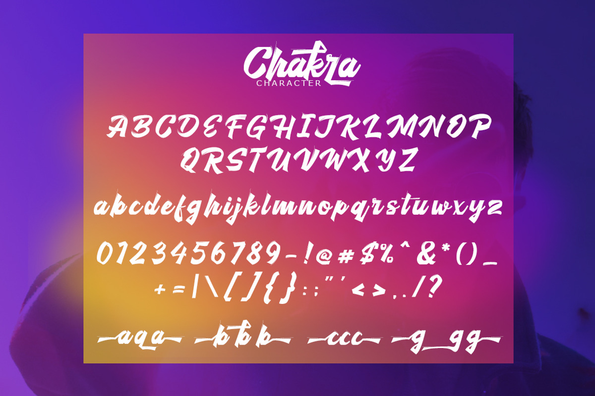 Cakra Script preview 7