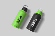High Quality Sport Bottle Mockup, a Product Mockup by Graphicbars (Thumbnail 2 of 6)