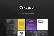 Aves UI Kit, an UI Kit Template by erigon (Thumbnail 1 of 4)