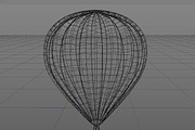 Cartoon Balloon Low Poly, a Cars & Vehicle 3D Model by Low Poly Lab (Thumbnail 7 of 8)