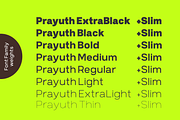 Prayuth, a Sans Serif Font by Typesketchbook Foundry (Thumbnail 8 of 9)
