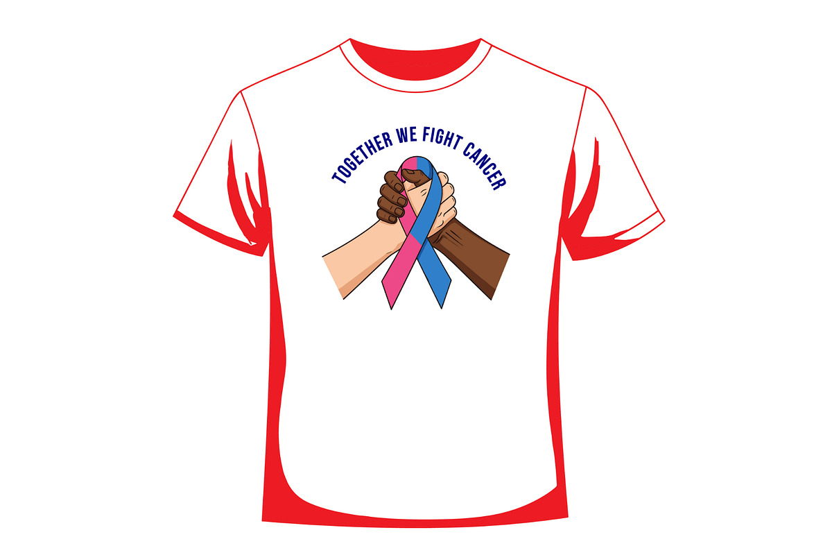 Cancer Awareness T Shirt Design Set, a Healthcare Illustration by balal (Photo 14 of 30)