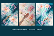 Ethereal Floral Dream Collection, a Decorative Illustration by StockVerse Creative (Thumbnail 1 of 4)
