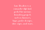 Love Sheotcin - Valentine Font, a Handwritten Font by Iqsiart Studio (Thumbnail 5 of 8)