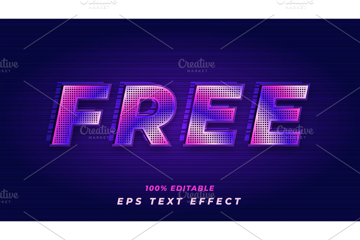 Modern Colorful Free Text Effect, a Layer Style Add-On by mijli (Photo 1 of 2)