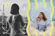 Whimsical Frames Hand Drawn Line Art, a Decorative Illustration by Berentine.art (Thumbnail 9 of 14)