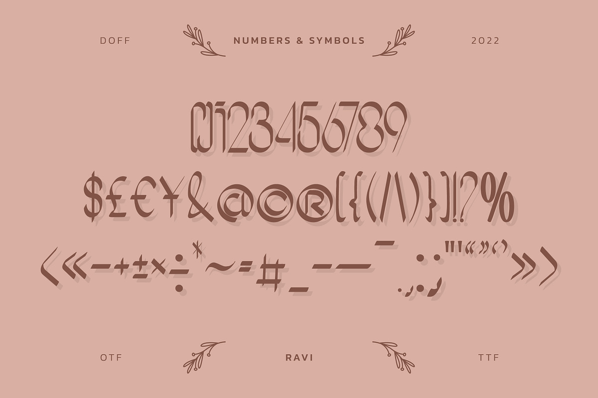 Ravi Sans Serif, a Sans Serif Font by infernostudio3 (Photo 8 of 10)