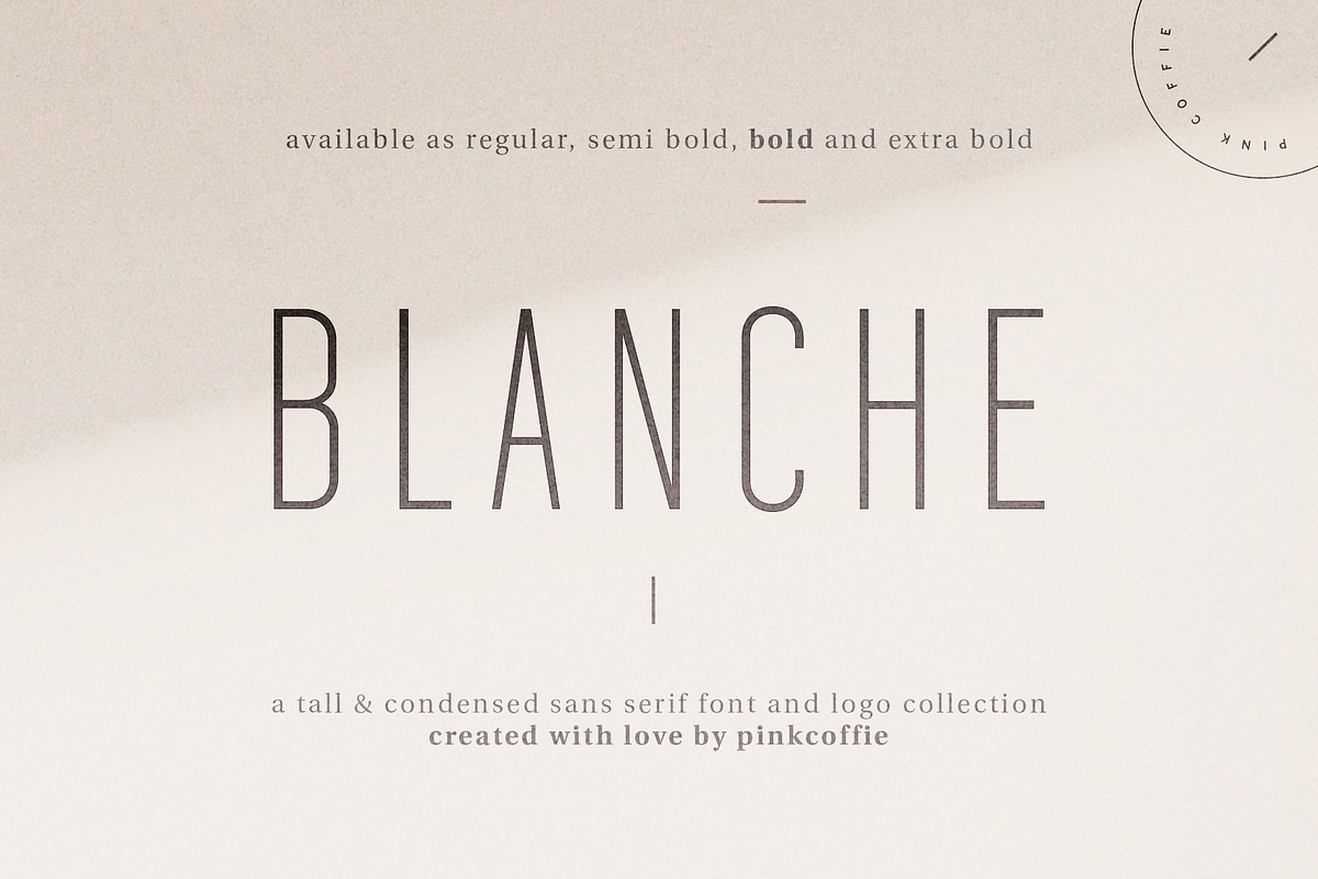 Blanche | Modern Sans Serif + Logos preview 7