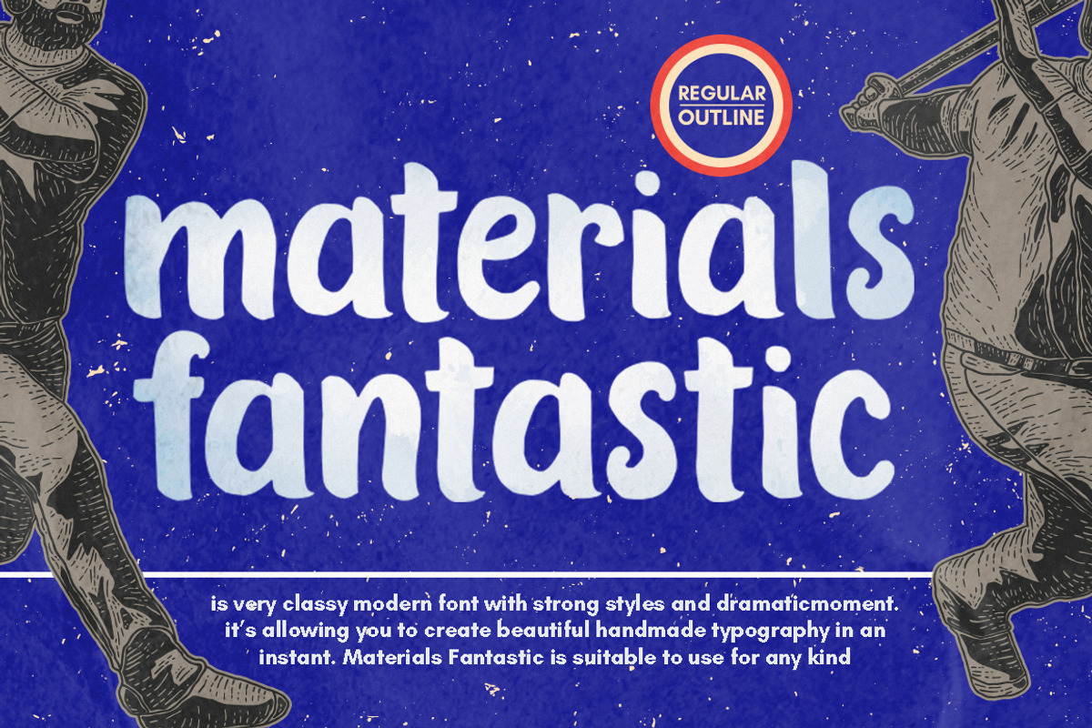 Materials Fantastic, a Handwritten Font by Youngtype.Std (Photo 1 of 10)