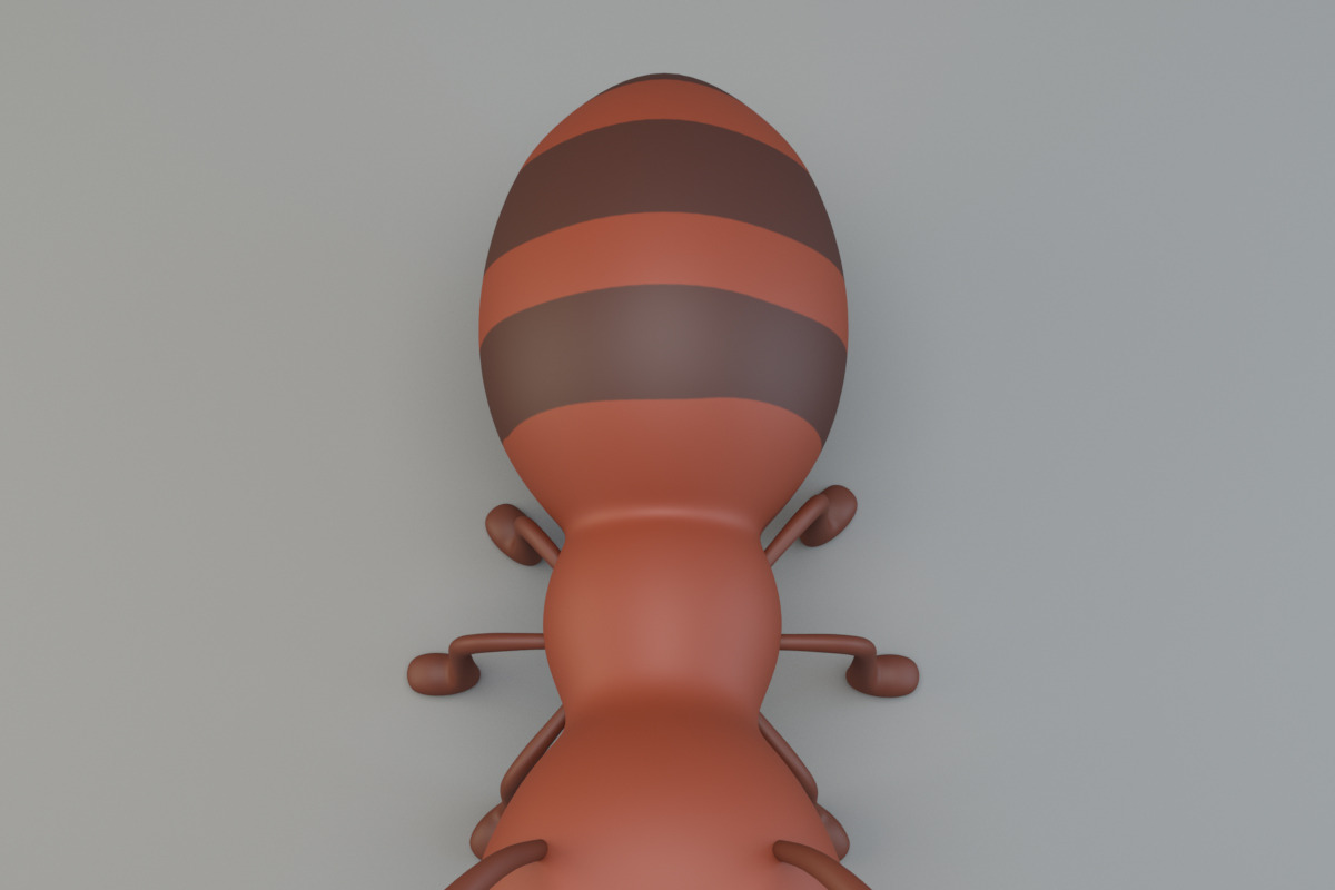 Cartoon Ant, an Animal 3D Model by XYZ Space (Photo 4 of 7)