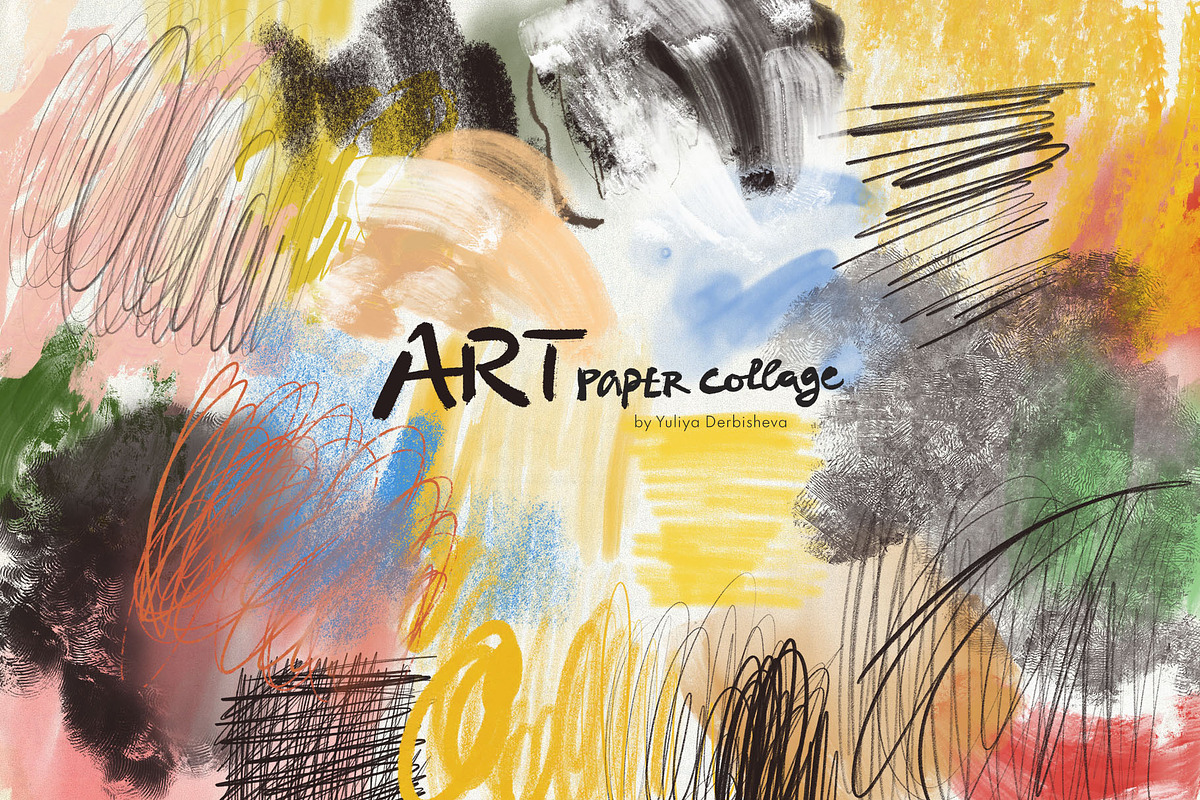 Art Paper collage element scraps, an Object Graphic by Yuliya Derbisheva (Photo 14 of 15)