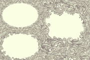 Collection vintage engraved frames., a Decorative Illustration by Vector Engraving (Thumbnail 22 of 31)