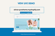Olivia - Blue Shopify Theme, a Shopify Template by Xynotheme (Thumbnail 3 of 7)