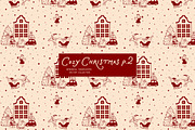 Whimsical Set Cozy Christmas p.2, a Seasonal Illustration by ViktoriyaD (Thumbnail 25 of 25)