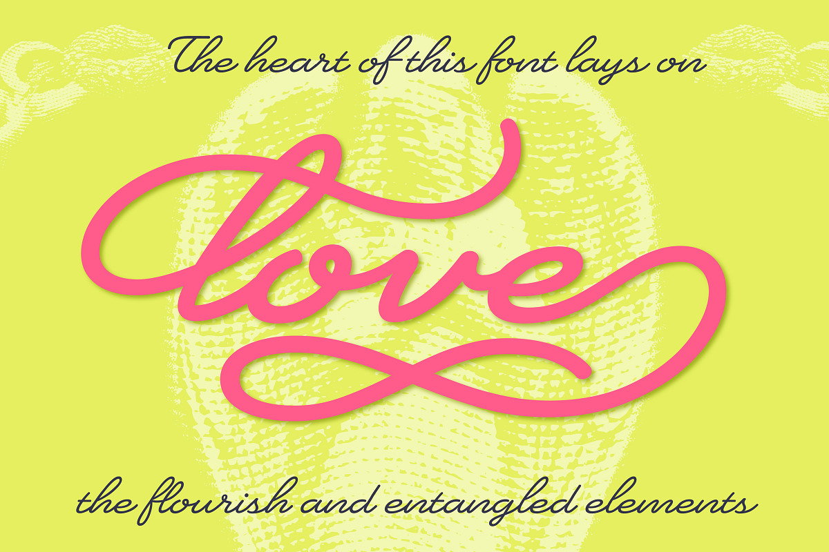 Heartline Script, a Script Font by Sudtipos (Photo 4 of 8)