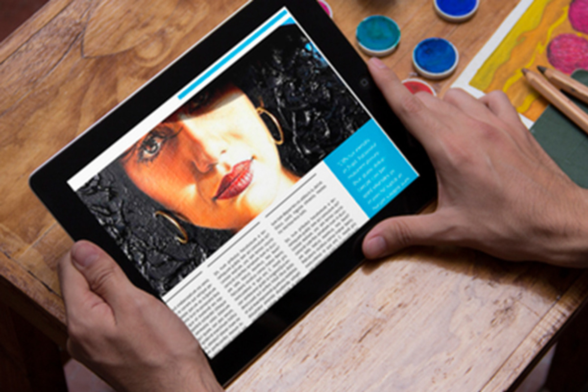 Ipad/Tab Magazine Template, a Magazine Template by temphall